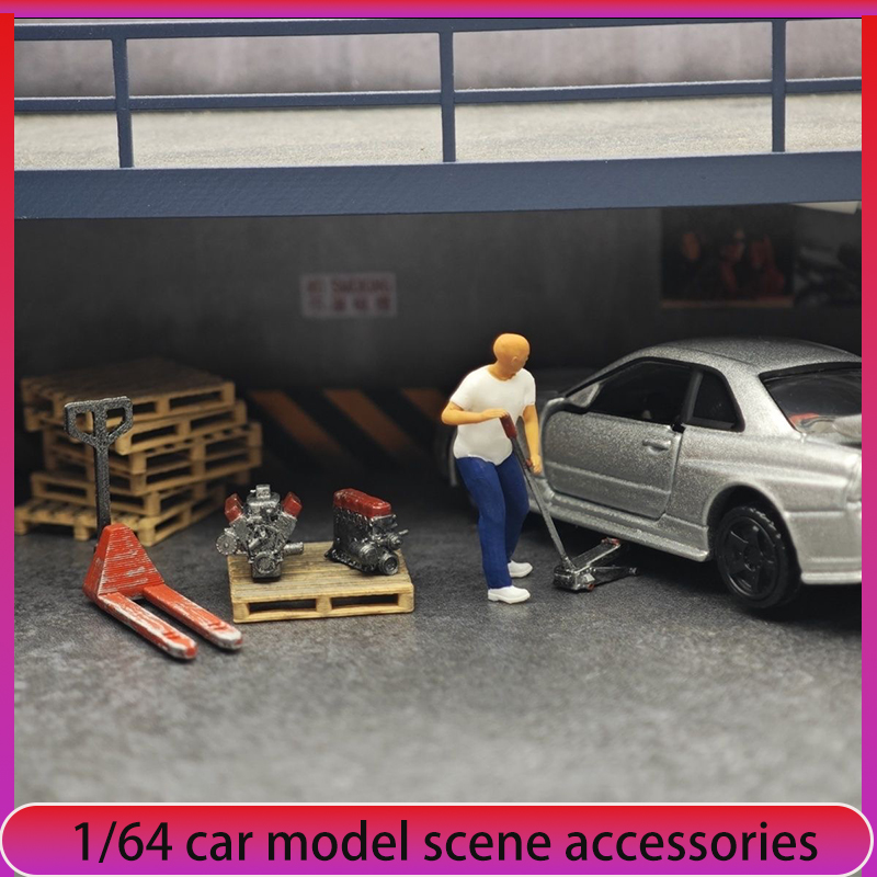 Car Jack - Decorazioni per scene di negozi di